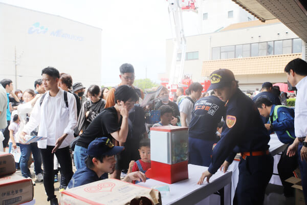 【写真】消防署半日開放dayの様子