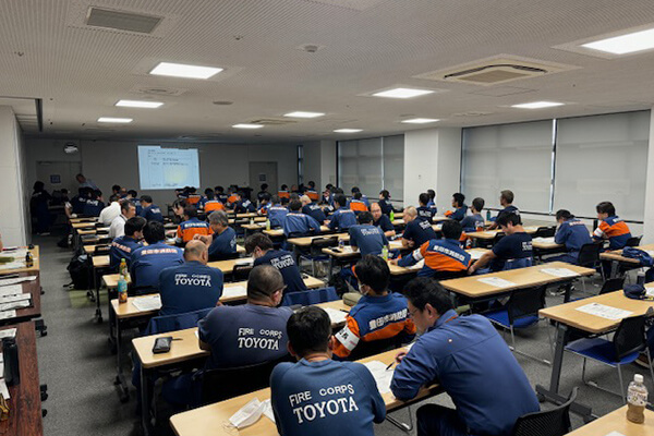 【写真】豊田市消防団活性化研修の様子２