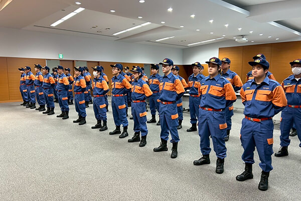 【写真】訓練礼式