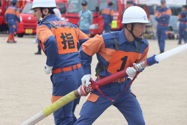 【写真】第30回日進市消防操法大会の様子-2