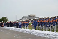 【写真】令和7年度清須市水防訓練の様子-3