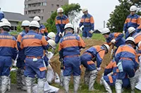 【写真】令和7年度清須市水防訓練の様子-1