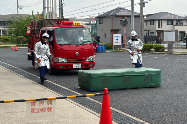 【写真】東郷町消防団災害実務訓練大会の様子-3