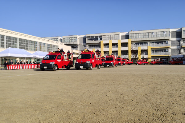 【写真】令和7年度大治町消防団出初式-2