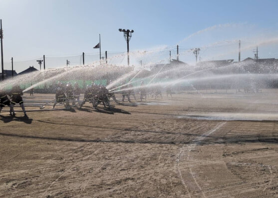 【写真】令和7年度大治町消防団出初式-4