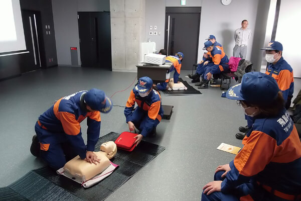 【写真】飛島村消防団-救命講習を受講-3