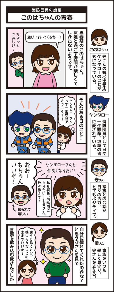 消防団員の娘編