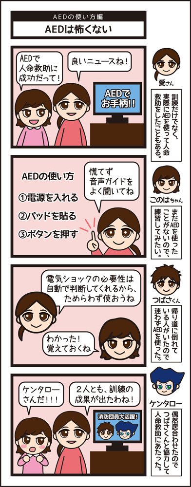 AEDの使い方編