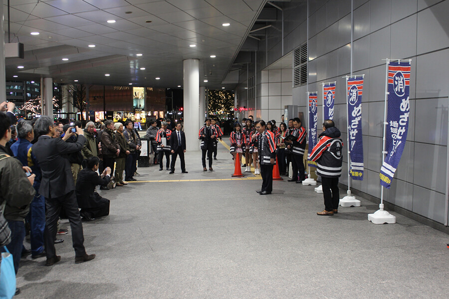 JR名古屋駅でのイベントの様子3