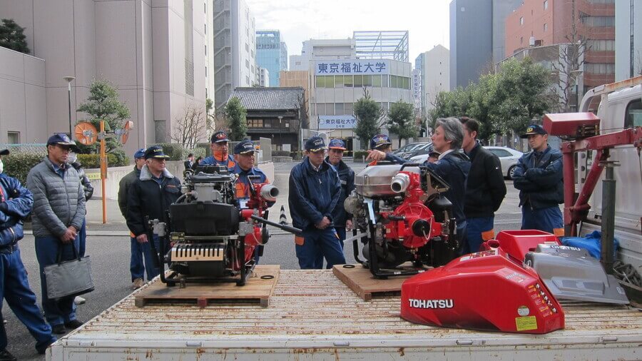 消防団員指導員研修の様子2