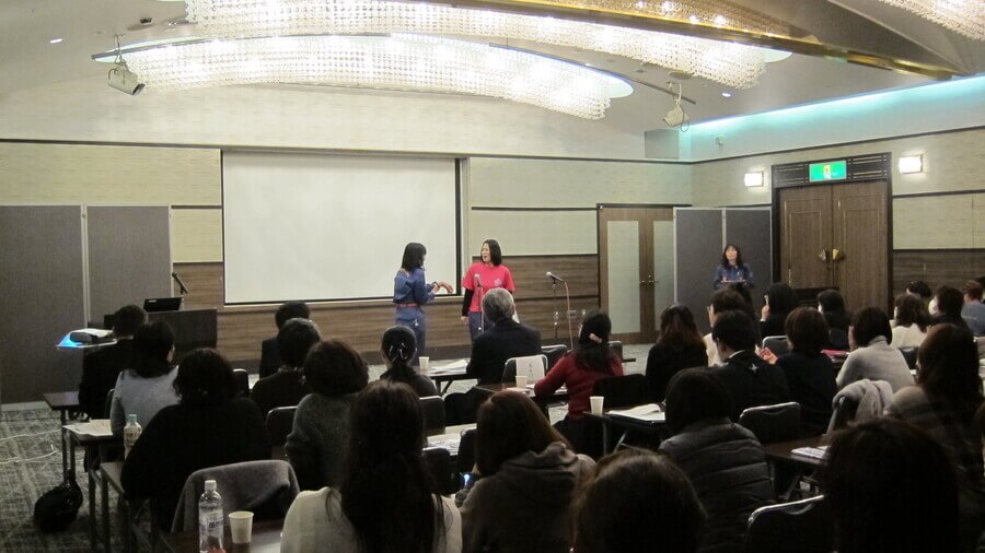 女性消防団員研修会の様子1