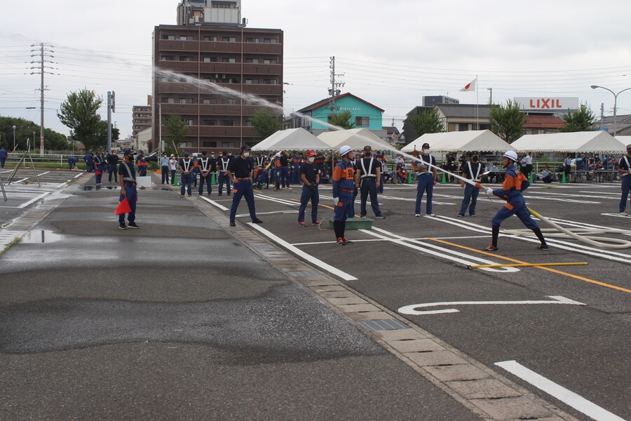 小型ポンプ操法の部部 優勝【あま市消防団】
