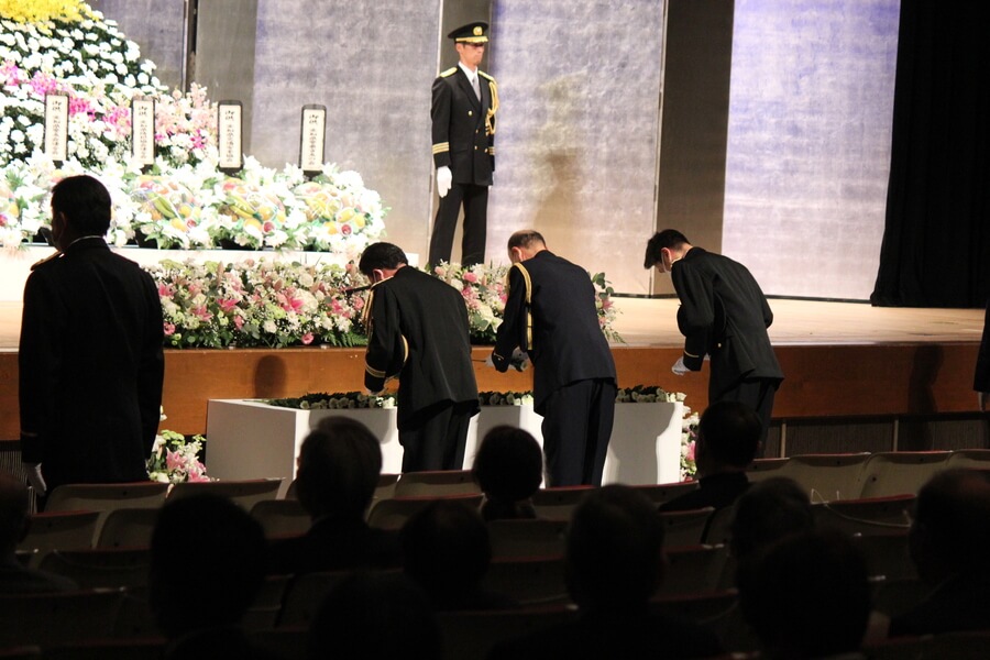 殉職者慰霊祭の様子2