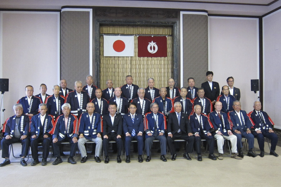 愛知県消防勲友会総会・知事表敬訪問