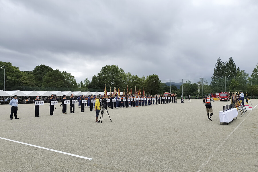 第68回愛知県消防操法大会開会式