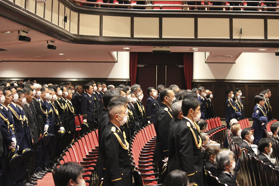 慰霊祭のご参列者様