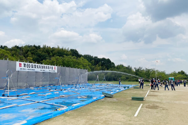 第69回愛知県消防操法大会の様子-写真