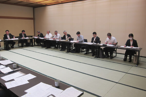 愛知県消防協会理事会の様子1-写真