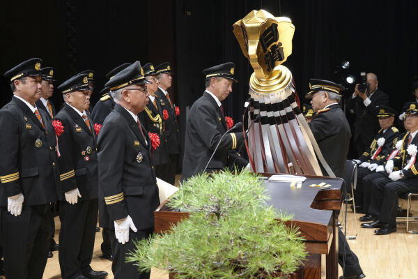 特別表彰「まとい」大府市消防団-2-写真